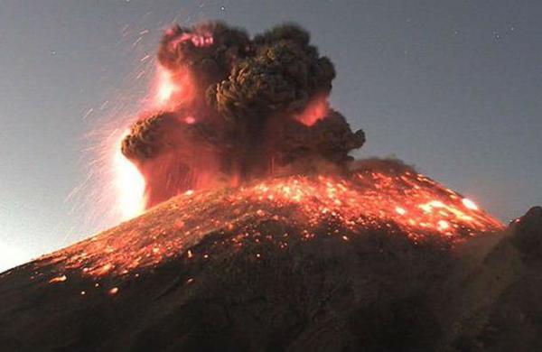 Registran erupción del volcán Popocatépetl: autoridades mexicanas emiten alerta amarilla - SNT