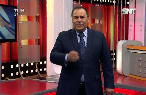 Monólogo de Jorge Esteche en el SNT Deportes - SNT