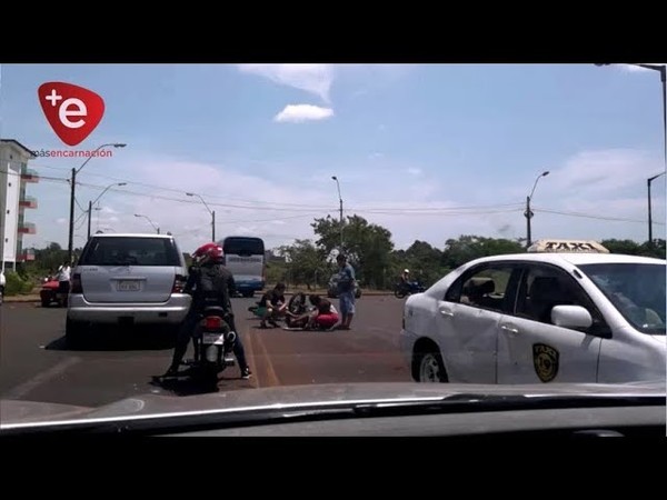 MOTOCICLISTA EBRIO CHOCÓ Y FUE DIRECTAMENTE AL CERESO