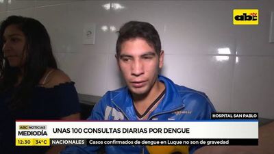 Unas 100 consultas diarias por dengue - ABC Noticias - ABC Color