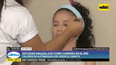 Estudiar maquillaje como carrera en el IPEI - Ensiestados - ABC Color