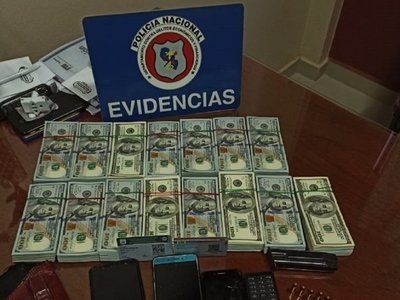 Policías retienen USD 150.000 del poder de empleados de Fe Cambios SA
