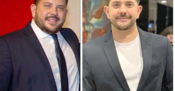 Volvió a ser flaco y pudo ver a su “amigo”