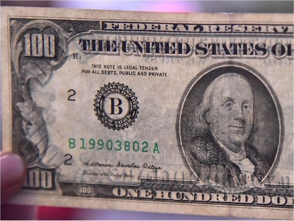 Dólar rechazado se cotiza hasta G. 1.400 menos en  el mercado negro
