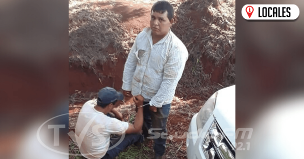 Agentes Policiales lograron aprehender a dos supuestos abigeos en Hoenau