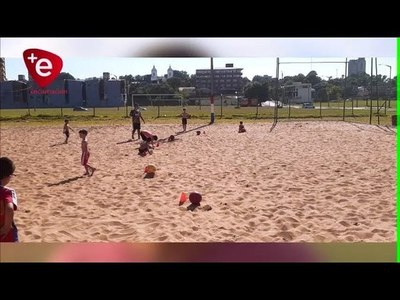 ESCUELA DE FÚTBOL PLAYA INVITA A LOS CHICOS A SUMARSE A LAS PRACTICAS