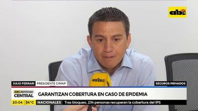 Seguros privados garantizan cobertura en caso de epidemia - ABC Noticias - ABC Color