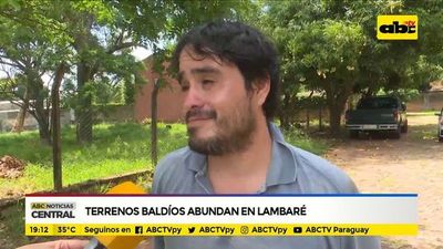 Abundan baldíos en Lambaré - ABC Noticias - ABC Color