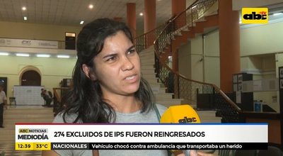 Upe bloqueo RUC rehegua IPS-pe umi 234 tapicha oreko jey cobertura - ABC Remiandu - ABC Color