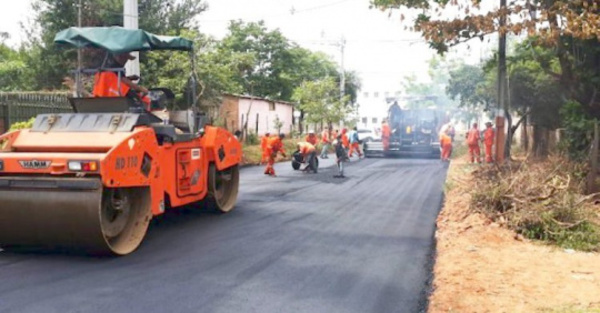 Millonada para meterle asfalto al interior hína