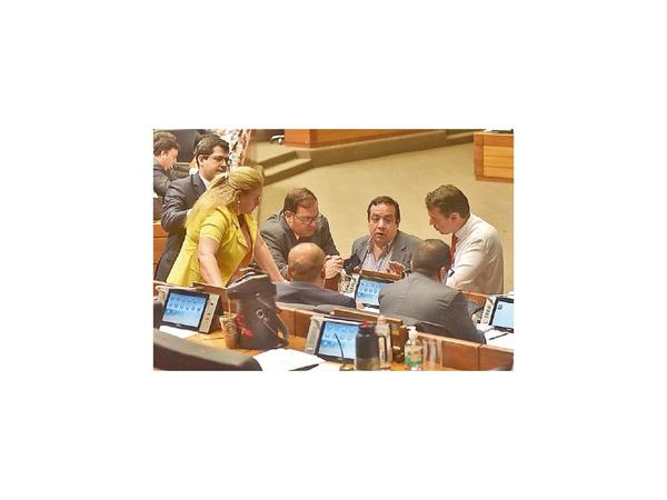 Diez parlamentarios informaron que están fuera del país