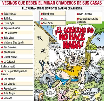 Habría cuatro fallecidos por dengue que están en estudio - Locales - ABC Color