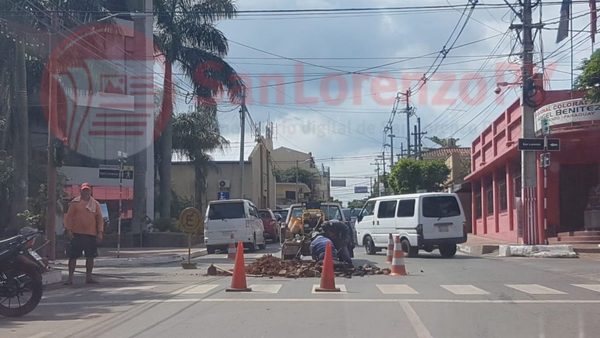 Recapado, terminará con "flamantes remendados" | San Lorenzo Py
