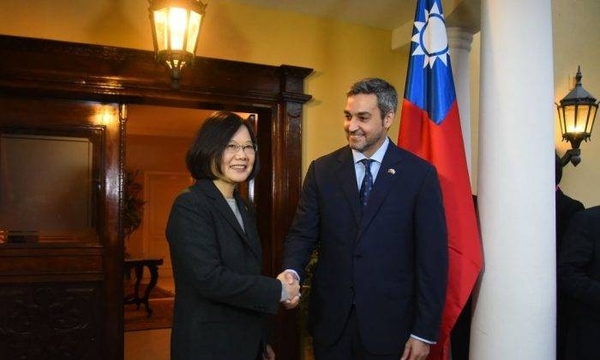 HOY / Abdo felicita a Tsai por su reelección como presidenta de Taiwán