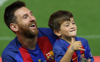 El gol de Thiago Messi que se hizo viral