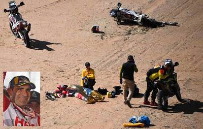 Muere Paulo Gonçalves en la séptima especial del Dakar | .::Agencia IP::.