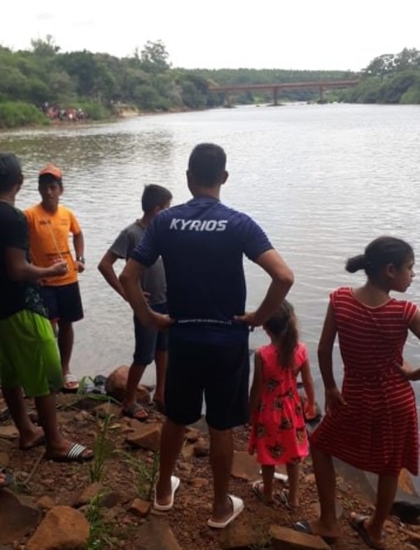 Dos menores desaparecen en aguas del río Monday en Presidente Franco