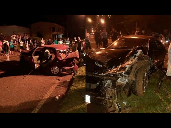 GRAVE ACCIDENTE EN PLENO CENTRO DE BELLA VISTA