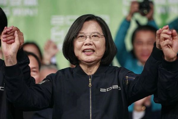 Presidenta de Taiwán logra reelección con amplia victoria