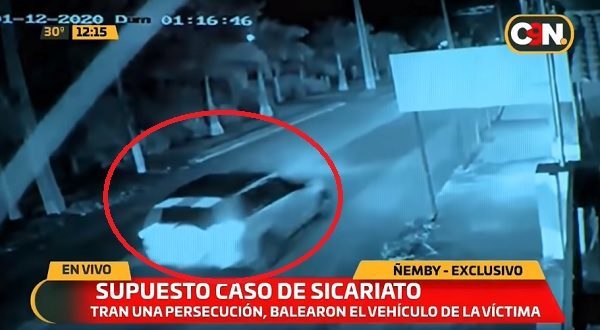 Revelan imágenes de persecución que acabó en asesinato en Ñemby