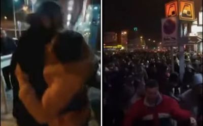Videos muestran represión contra manifestantes que protestaban por el derribo del avión en Teherán - ADN Paraguayo