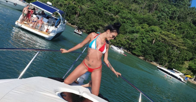 La modelo cuenta que su “sugar  mami” le pagó un viaje