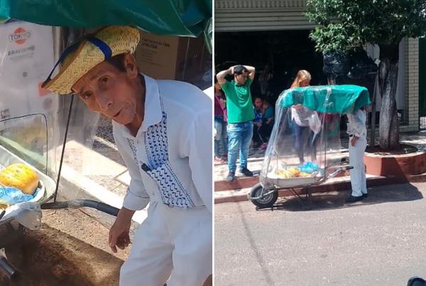 La sorpresa que recibió Don Isidoro, el admirable vendedor de frutas