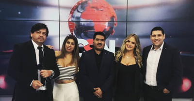Gabi Wolscham, en programa deportivo
