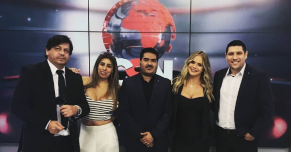 Gabi Wolscham, en programa deportivo