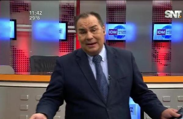 Monólogo de Jorge Esteche en el SNT Deportes - SNT