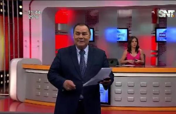 Monólogo de Jorge Esteche en el SNT Deportes - SNT