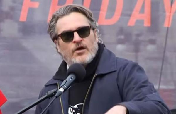 Joaquin Phoenix es arrestado en una manifestación por el cambio climático - SNT