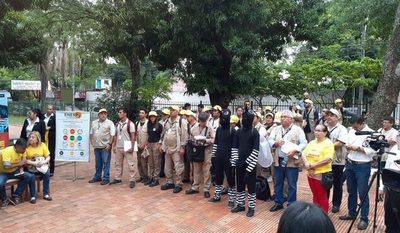 Intensa minga ambiental en barrio San Pablo