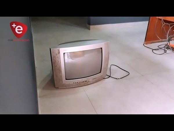 JOVEN DETENIDO POR HURTAR Y VENDER LA TV DE SU PADRE