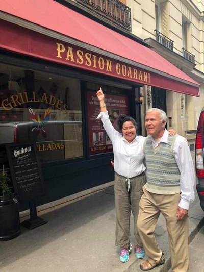 Llegó la chipa, asado y yerón, en el corazón de París » Ñanduti