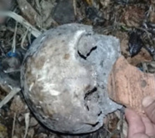 Hallan cráneo dentro de un tambor en cauces de un río en Carapeguá  - Paraguay.com