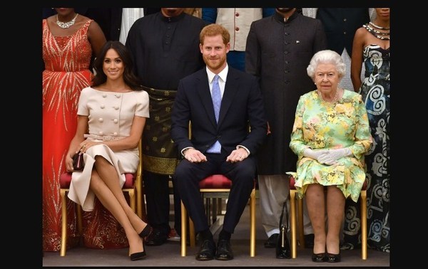 La reina Isabel habló sobre la ruptura de los dudes de Sussex - ADN Paraguayo
