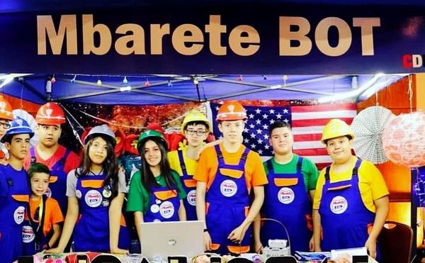 Jóvenes se alistan para el mundial de robótica - Locales - ABC Color