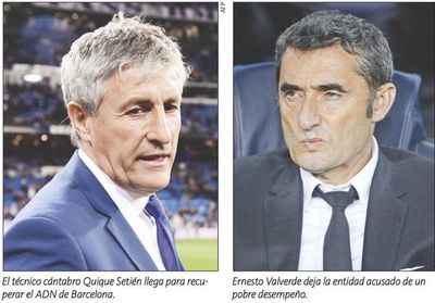 Setién releva a Valverde