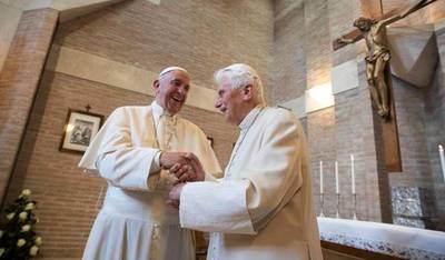 Advertencia de Benedicto XVI a Francisco: El celibato permite que sacerdotes se centren en sus deberes - ADN Paraguayo