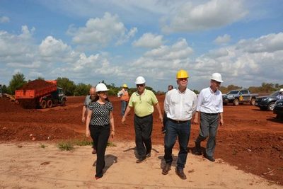 Mina Guazú: inician construcción de cárcel para 1300 personas