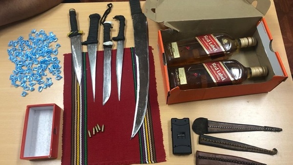 Requisan armas blancas, whisky y proyectiles en Tacumbú