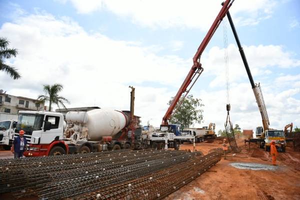 Realizan estricto control de calidad de materiales en obras del Multiviaducto del km 7 de CDE