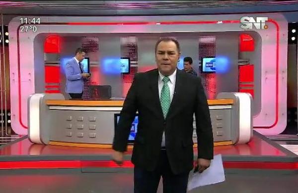 Monólogo de Jorge Esteche en el SNT Deportes - SNT