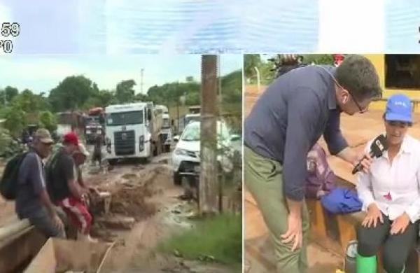 Gancheros cerraron los accesos a Cateura - SNT