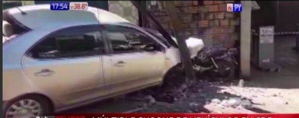 Múltiple choque de vehículos en Ciudad del Este | Noticias Paraguay