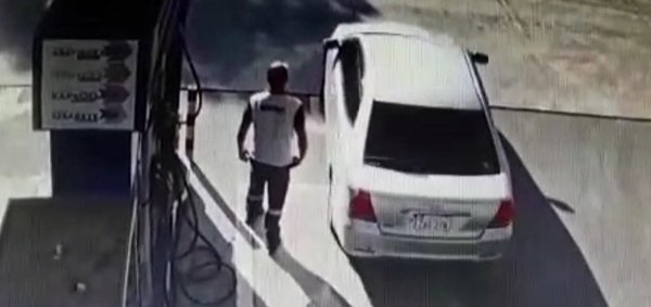 ¿Avivado o despistado? Cargó combustible y se fue sin pagar | Noticias Paraguay