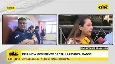 Denuncian movimiento de celulares incautados - ABC Noticias - ABC Color