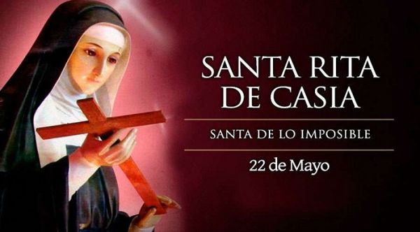 Hoy celebramos a Santa Rita de Casia, madre, esposa y santa de lo imposible