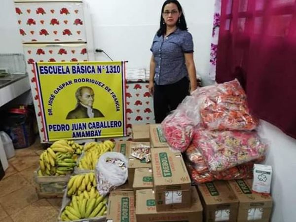 20 mil 612 niños del Amambay ya se fortalecen con la merienda escolar